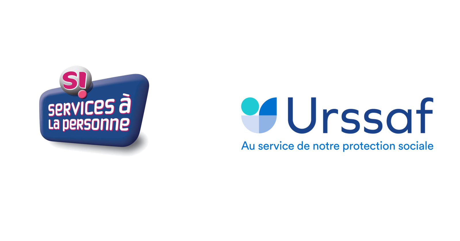 Logo URSSAF et service à la personne - avance immédiate du crédit d'impôt pour une prestation de batch cooking